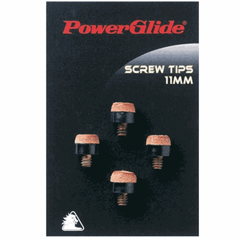 PowerGlide Snooker Screw Tips