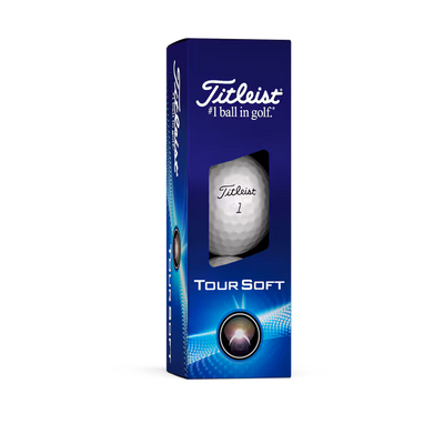 Tiltleist Tour Soft 3pk Golf Balls
