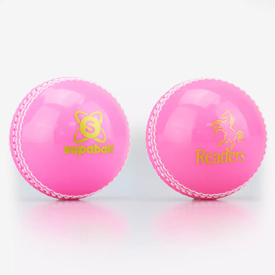 READERS SUPABALL YOUTHS PINK CRICKET BALL